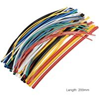 JTENG Tubo termorretráctil de 140 piezas 2: 1 poliolefina Funda termoretráctil Tubo Envoltura de alambre Tubo Sleeving 5…
